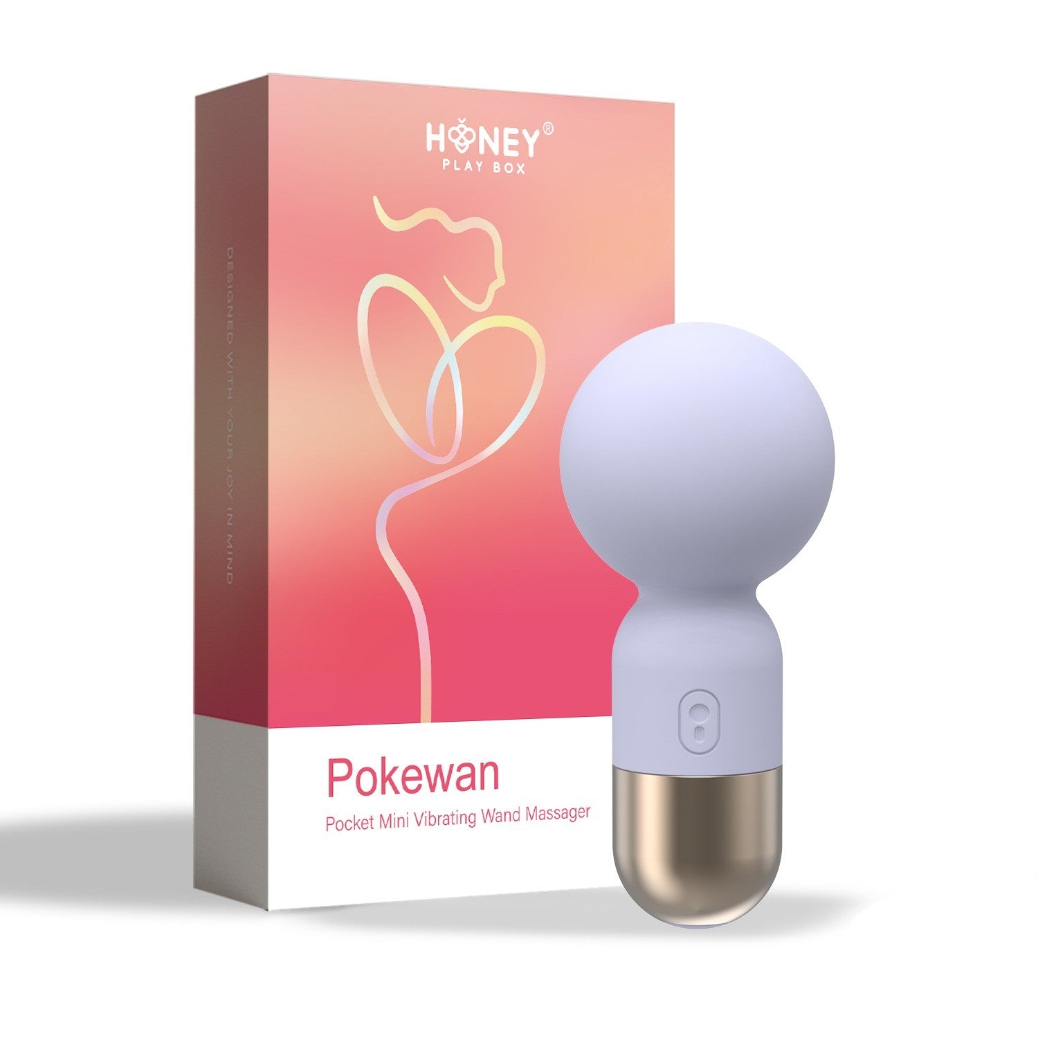 Mini vibromasseur de poche - Violet
