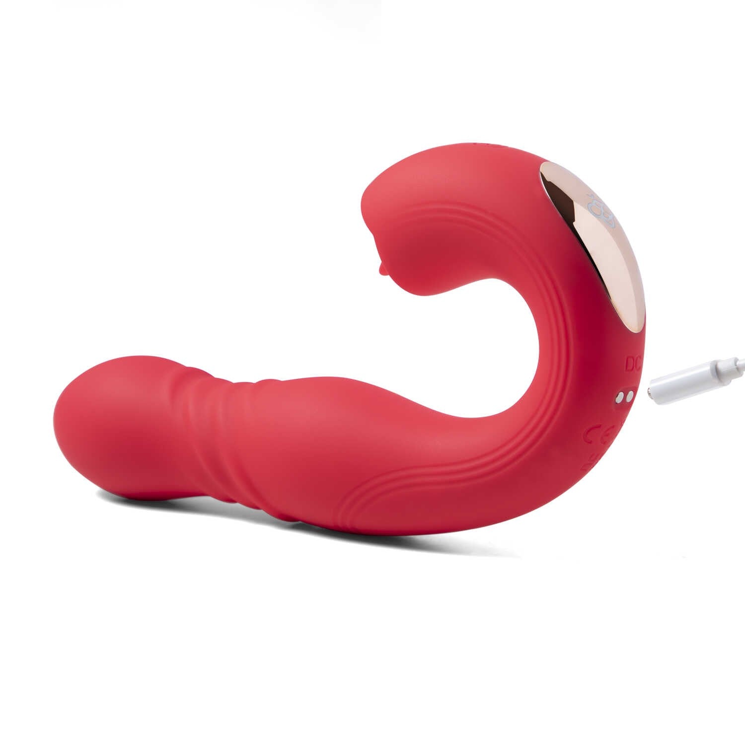 JOI THRUST - Vibromasseur point G - lèche-clitoris - va et vient contrôlé par application