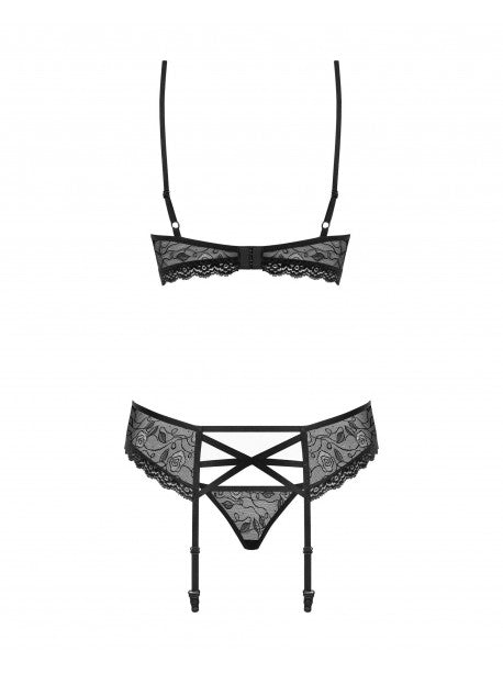 818-SEG- Ensemble 3 pcs - Noir