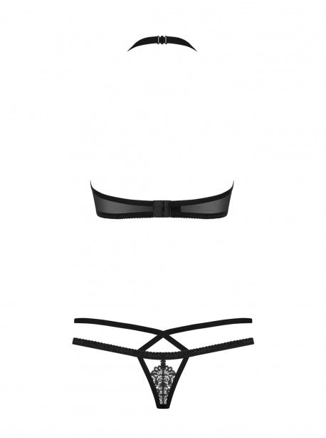 838-SET- Ensemble 2 pcs Noir / Rouge