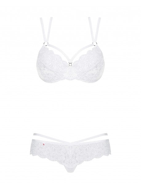 860-SET- Ensemble 2 pcs - Noir / Blanc / Rouge