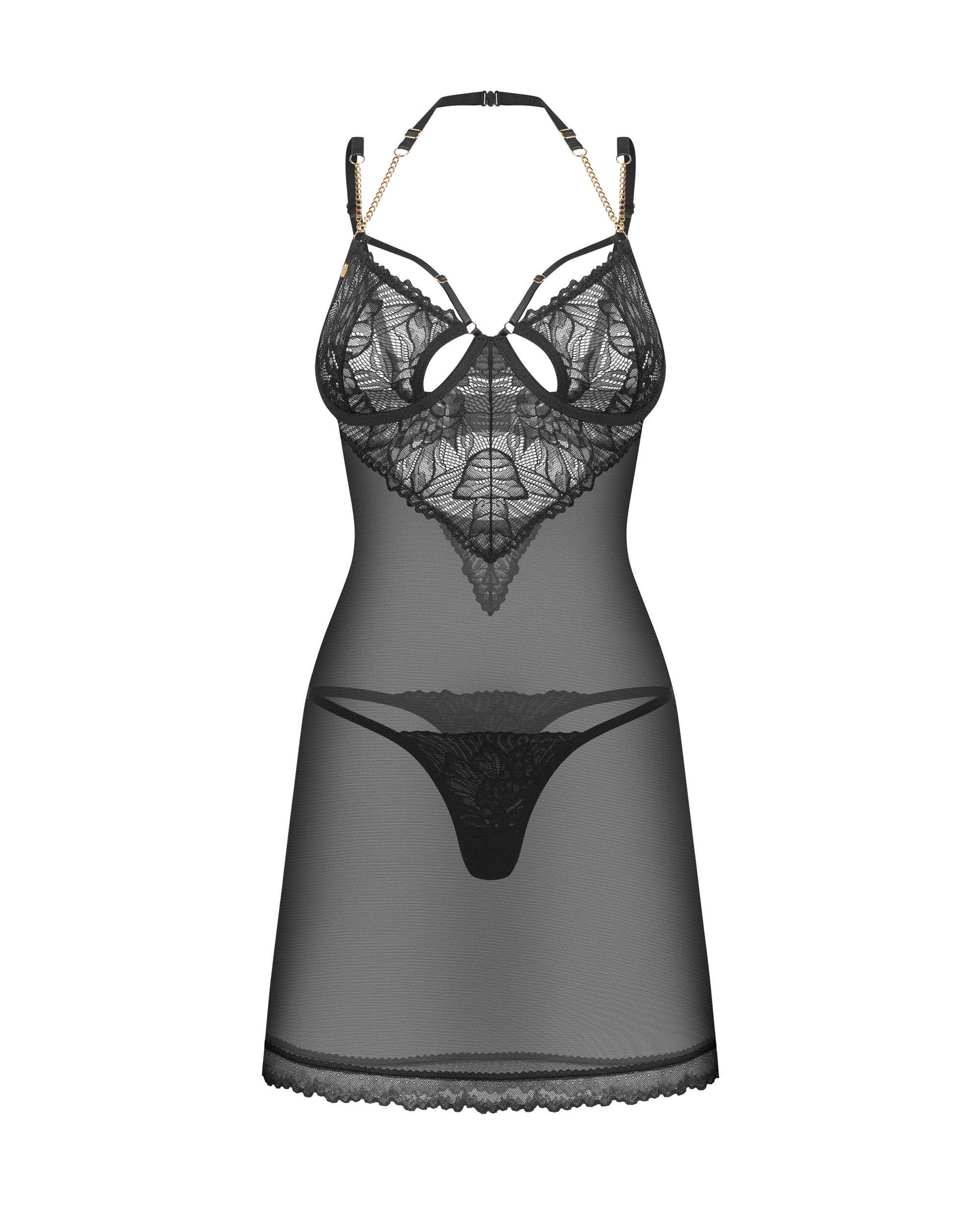 Matildea nuisette et string noir