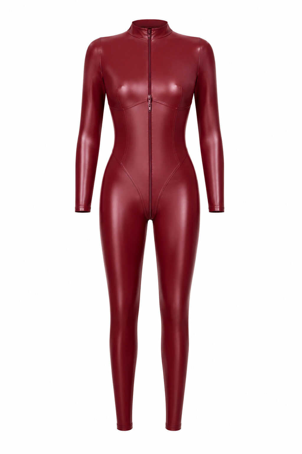 F395 Combinaison Dark Romance avec zip trois voies