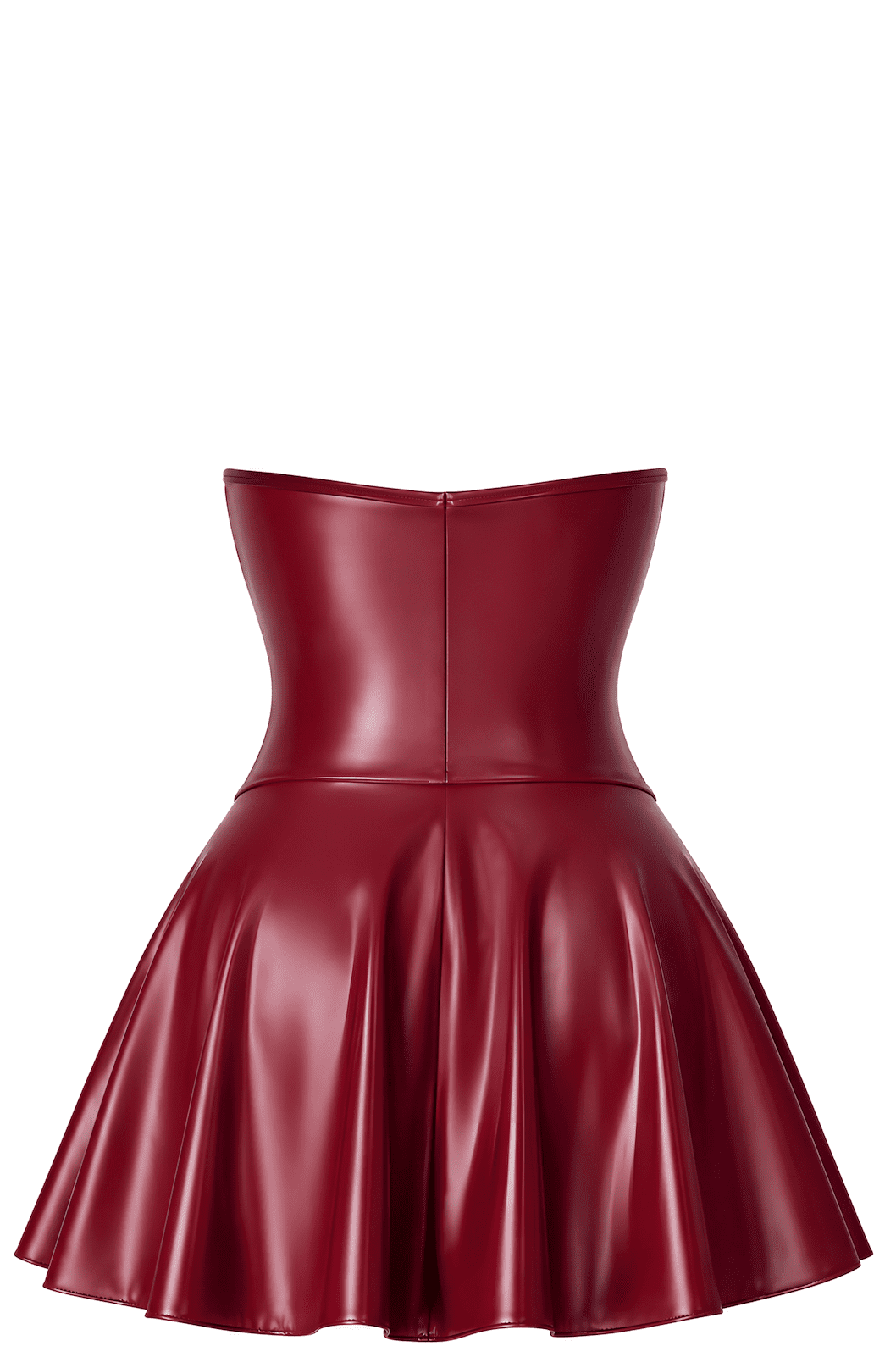 F397 Dark romance corset mini robe