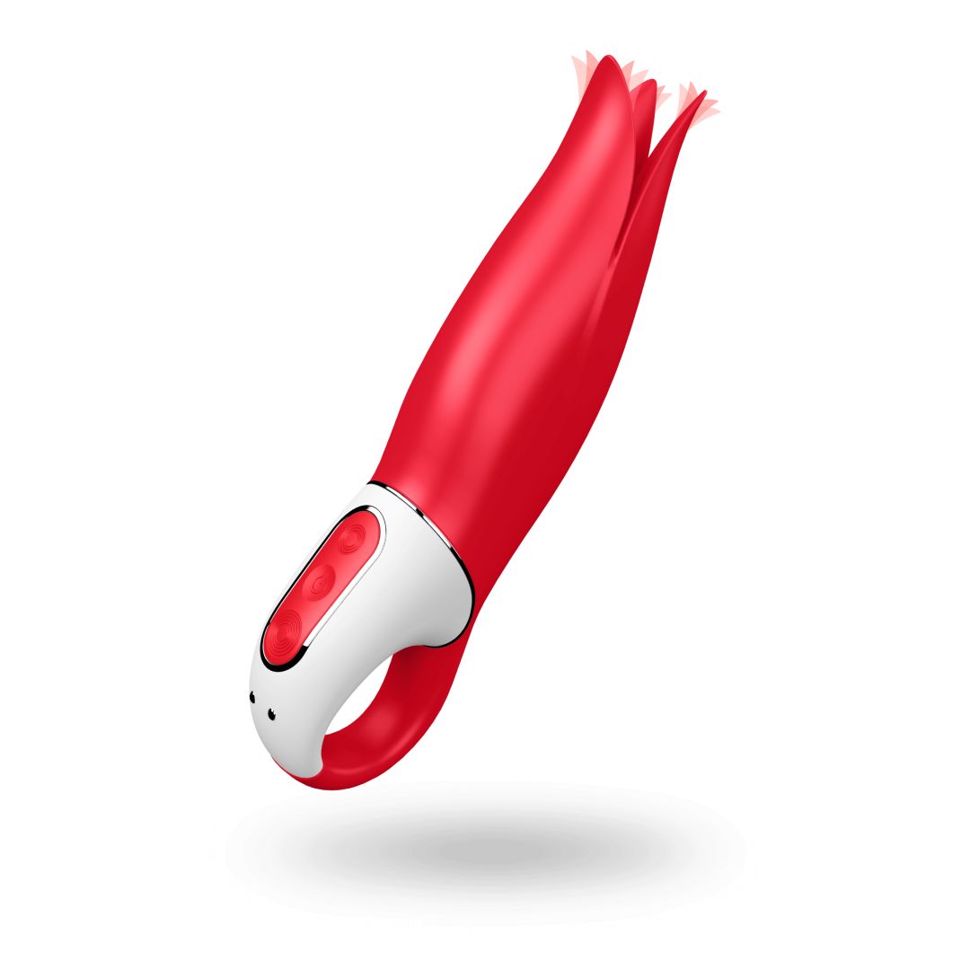 Satisfyer Vibes Power Flower – Rouge