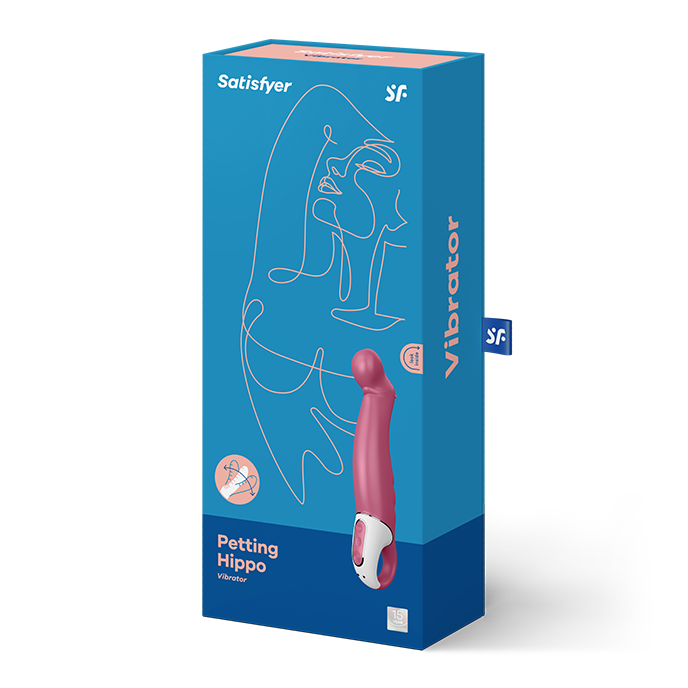 Satisfyer Vibes Petting Hippo – Rose