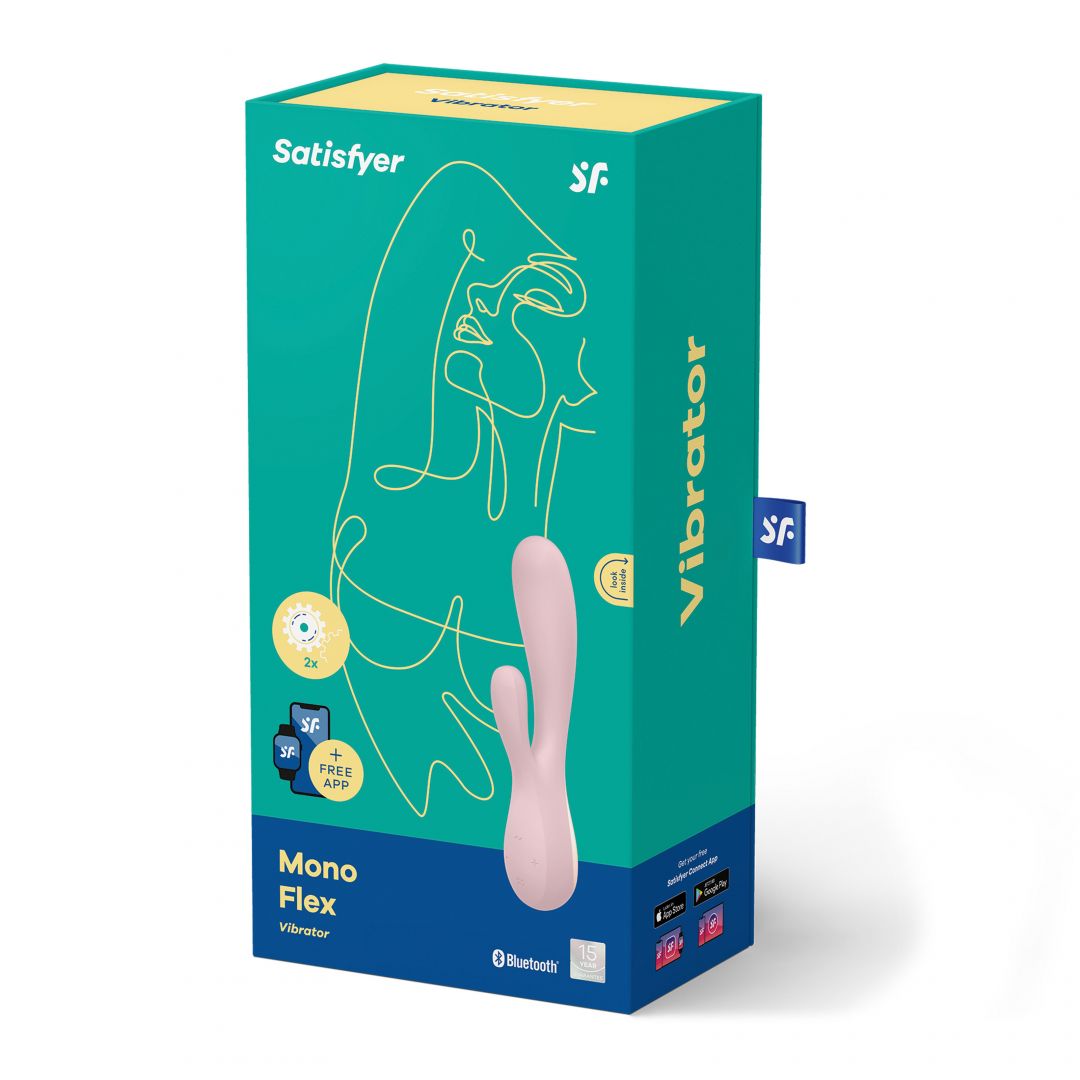 Satisfyer Mono Flex connecté – Rose