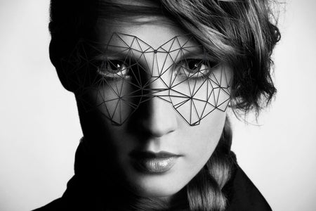 Masque Kristine - Noir