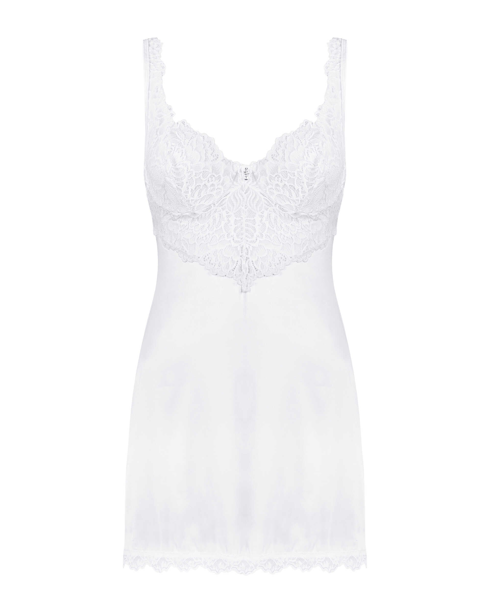 Amor Blanco Nuisette et string - Blanc