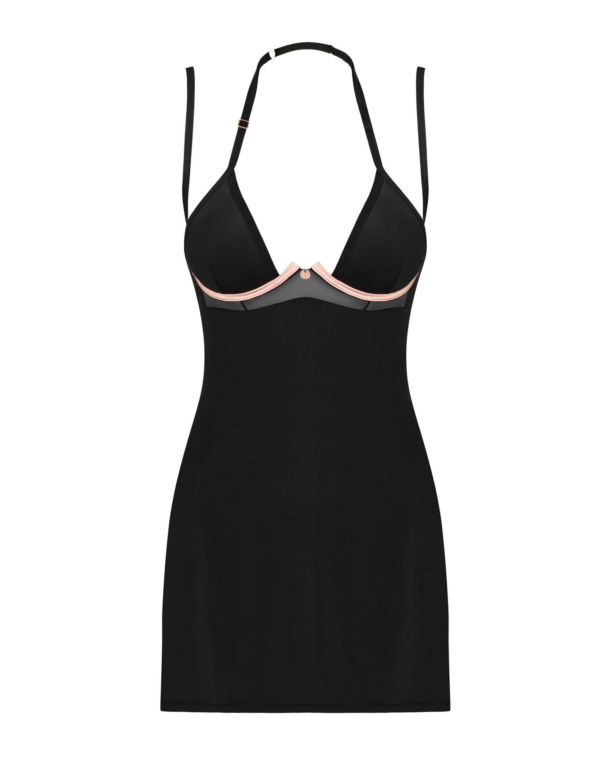 Selinne nuisette et String - Noire