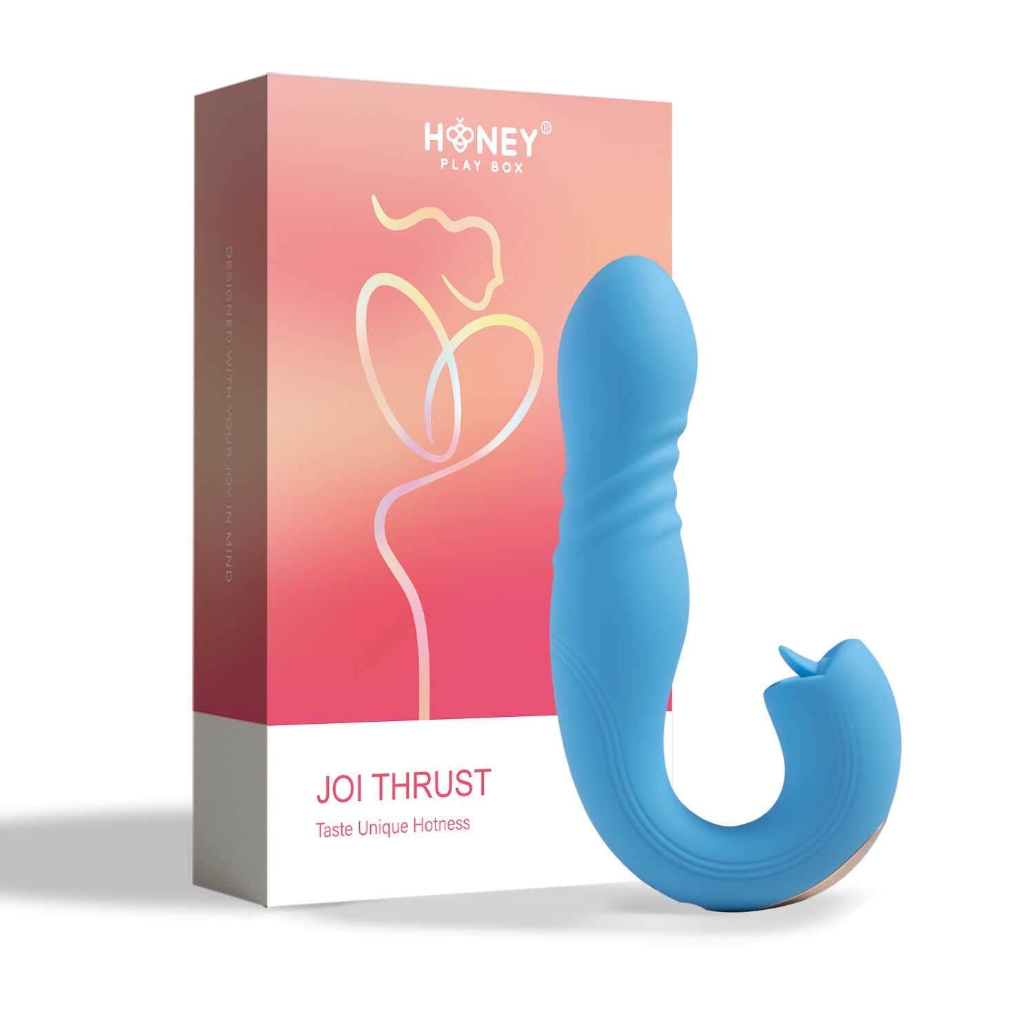 JOI THRUST - Vibromasseur point G - lèche-clitoris - va et vient contrôlé par application