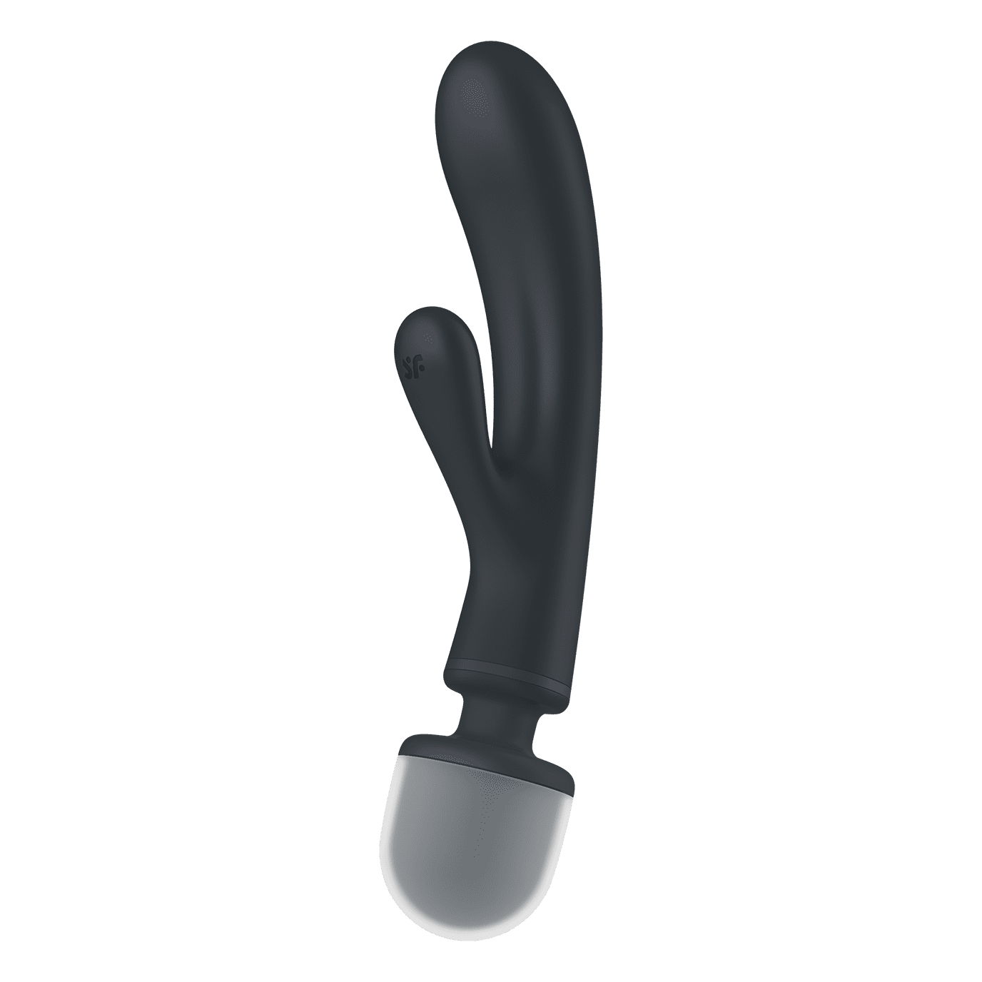 Satisfyer Triple Lover – Rabbit et wand – Noir