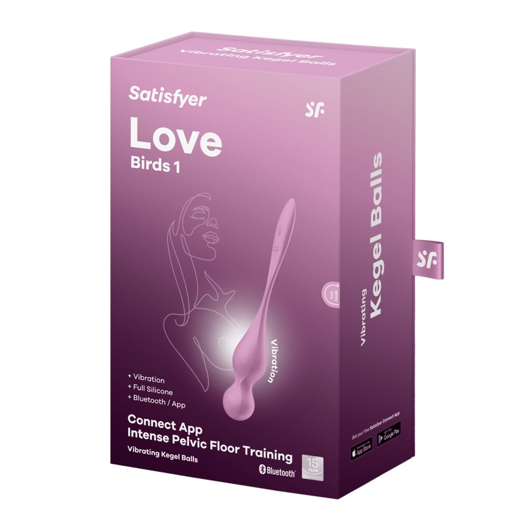 Satisfyer Love Birds 1 Connect App – Rose