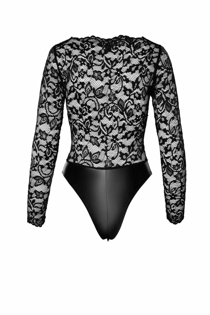 F296 Body Psyche en dentelle et wetlook