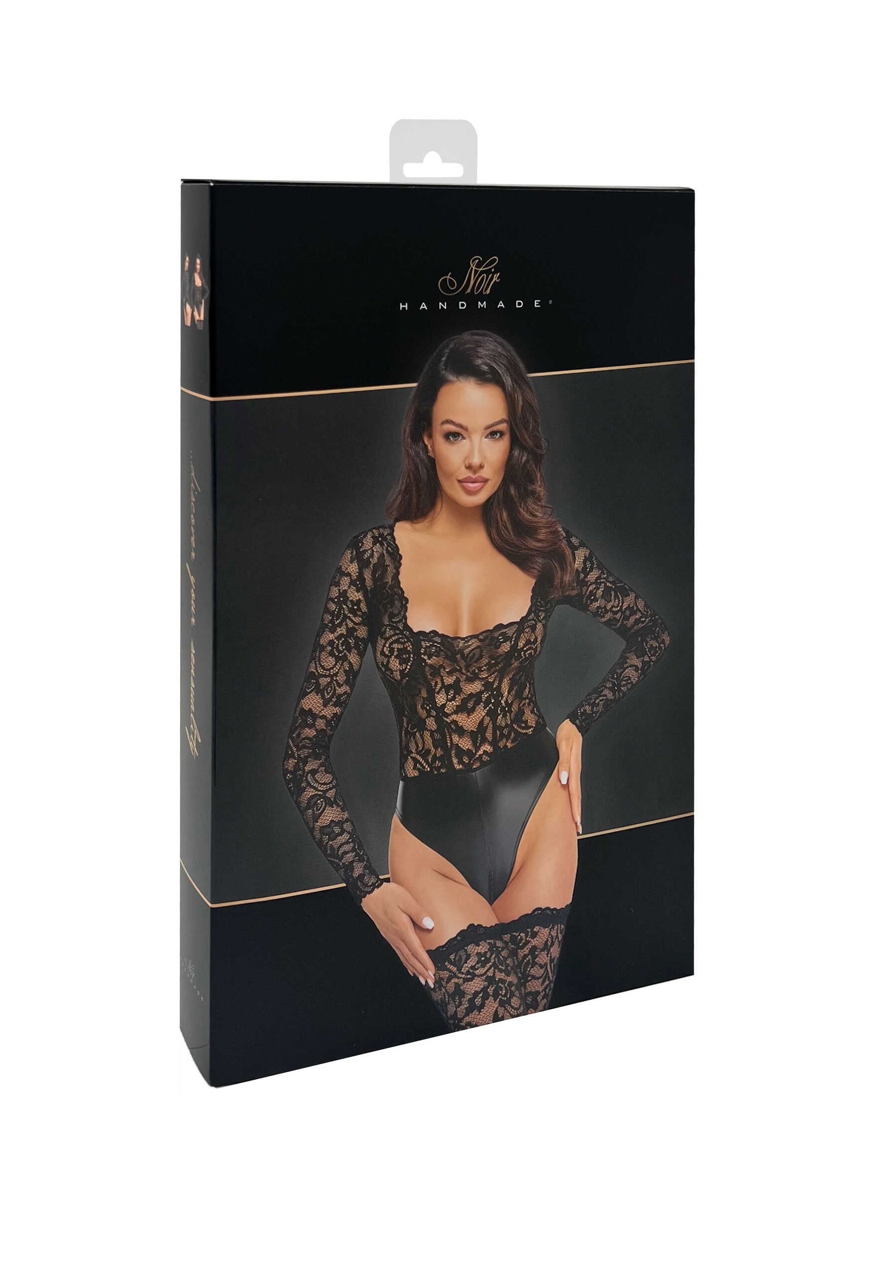 F296 Body Psyche en dentelle et wetlook