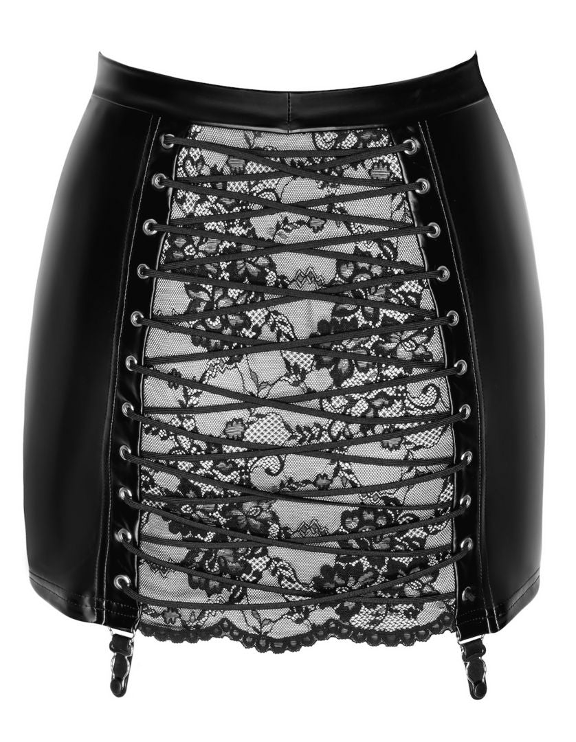 F341 Minijupe corsetée