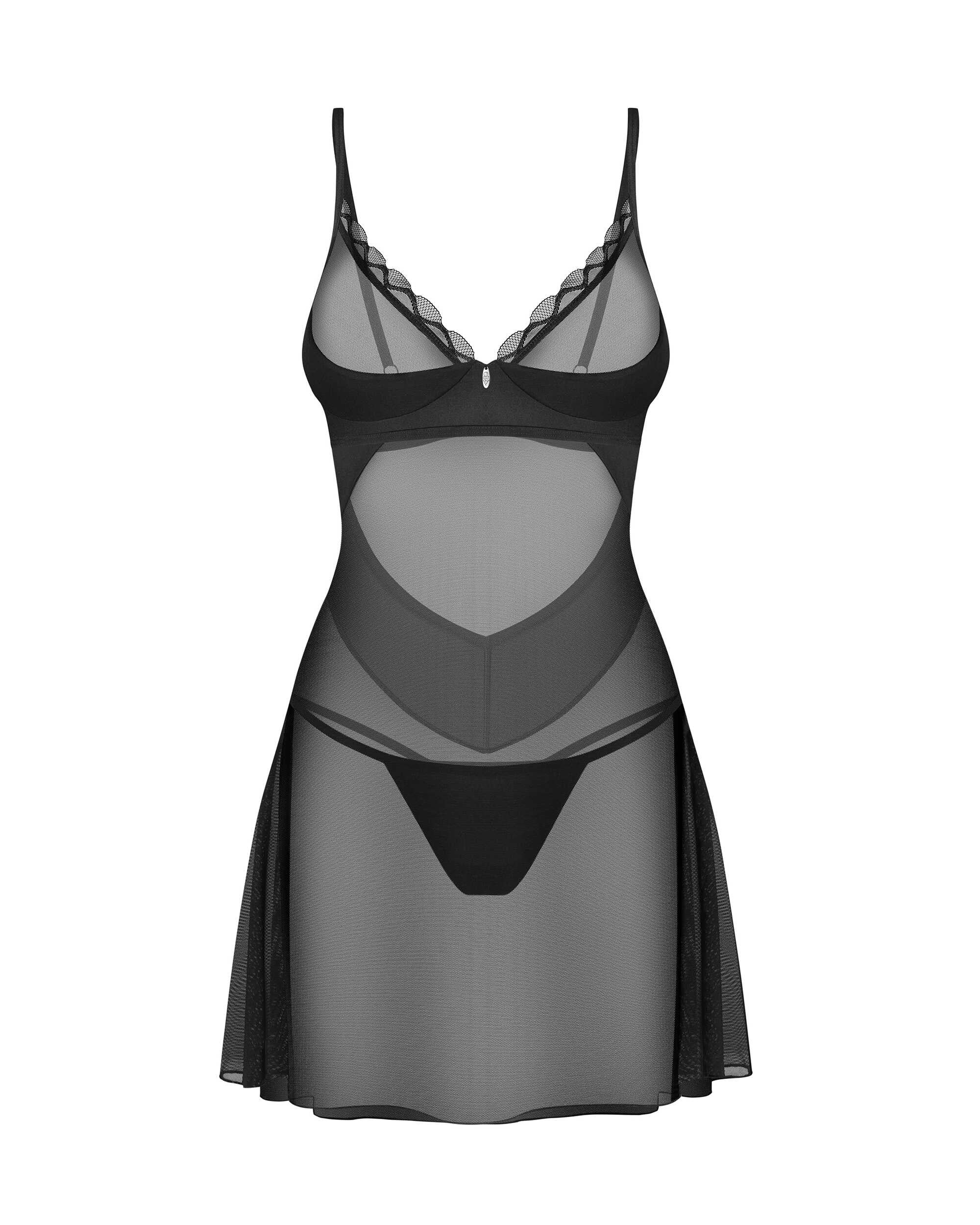 Stelisa nuisette et string - Noirs