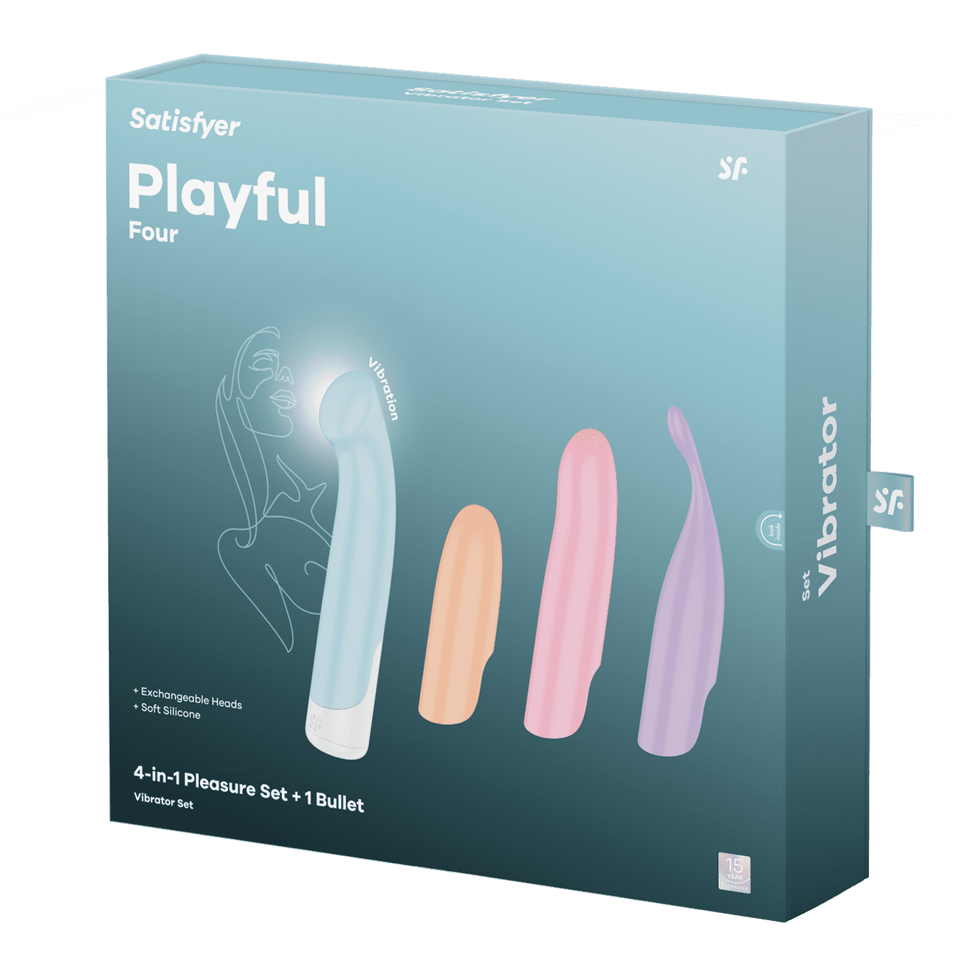 Satisfyer Playful Four – Coffret 4 vibromasseurs