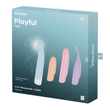Satisfyer Playful Four – Coffret 4 vibromasseurs