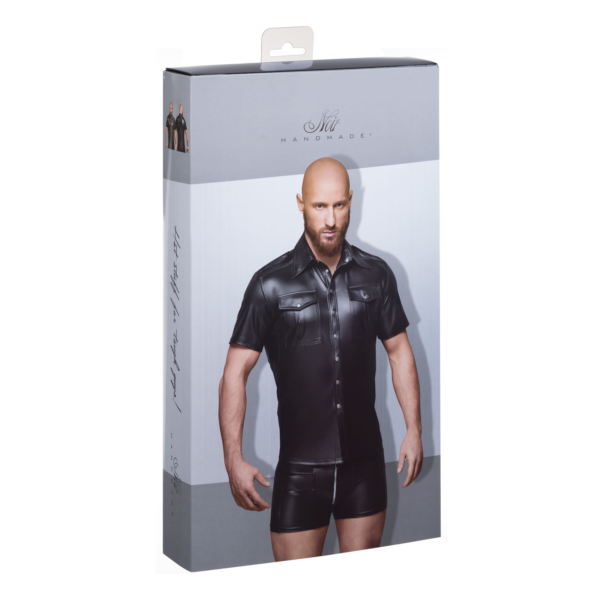 H011 Chemise homme avec poches avant