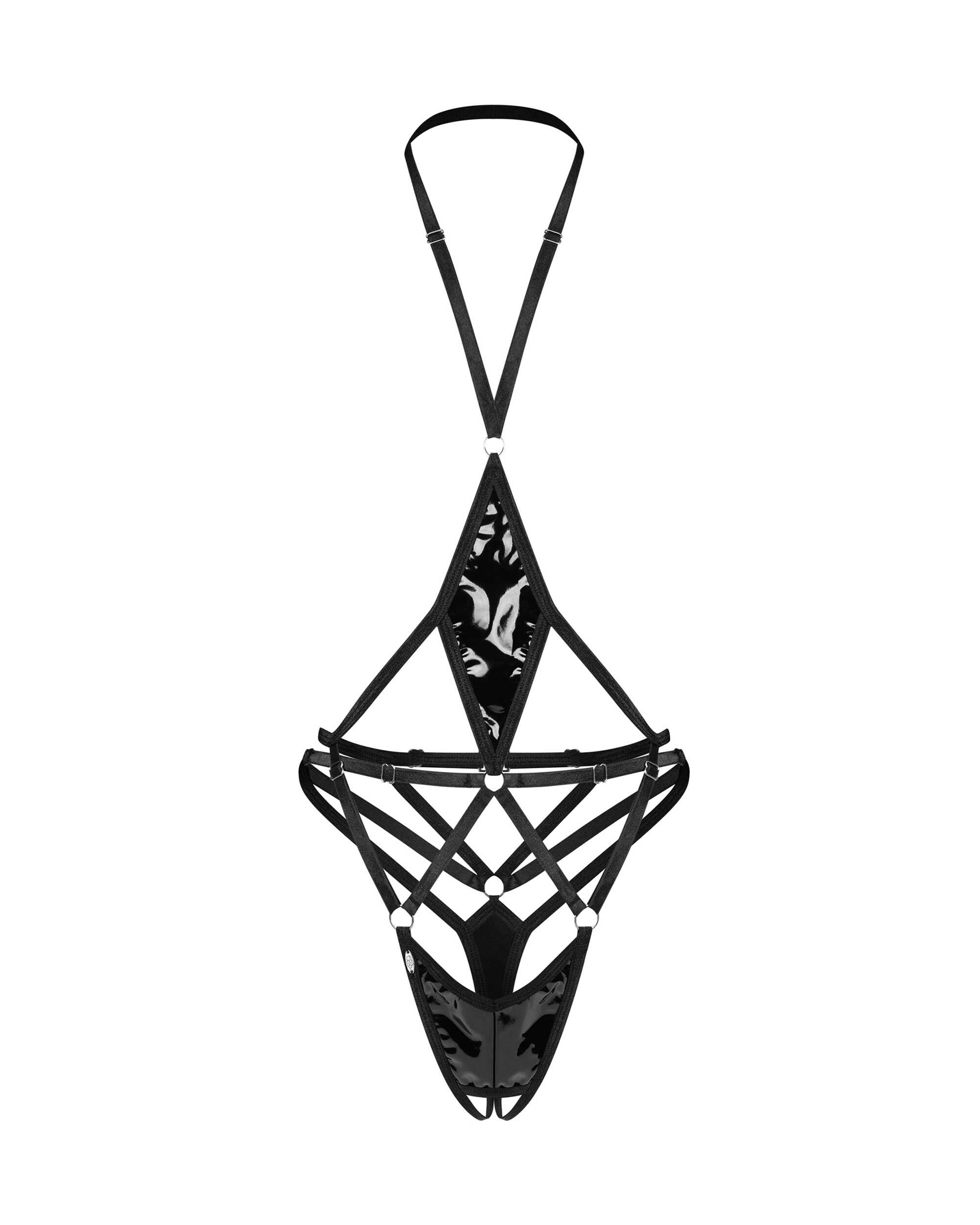 Keira Lise body ouvert noir