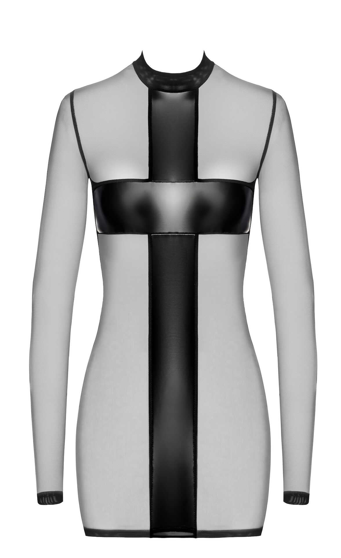 F369 CrossfNH6651;5903050116651;F369 Crossfire Mini Robe en maille et wetlook"