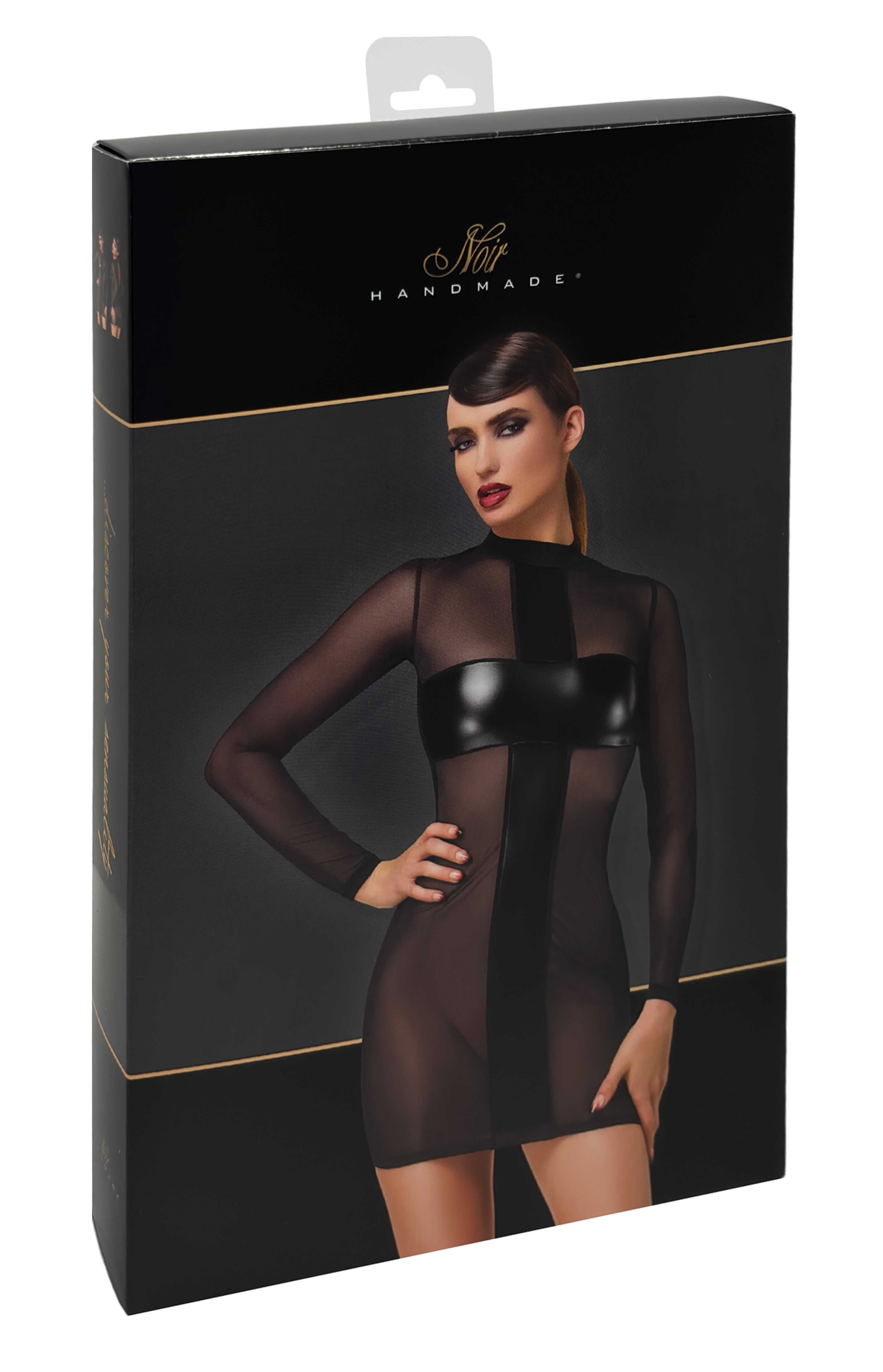 F369 CrossfNH6651;5903050116651;F369 Crossfire Mini Robe en maille et wetlook"