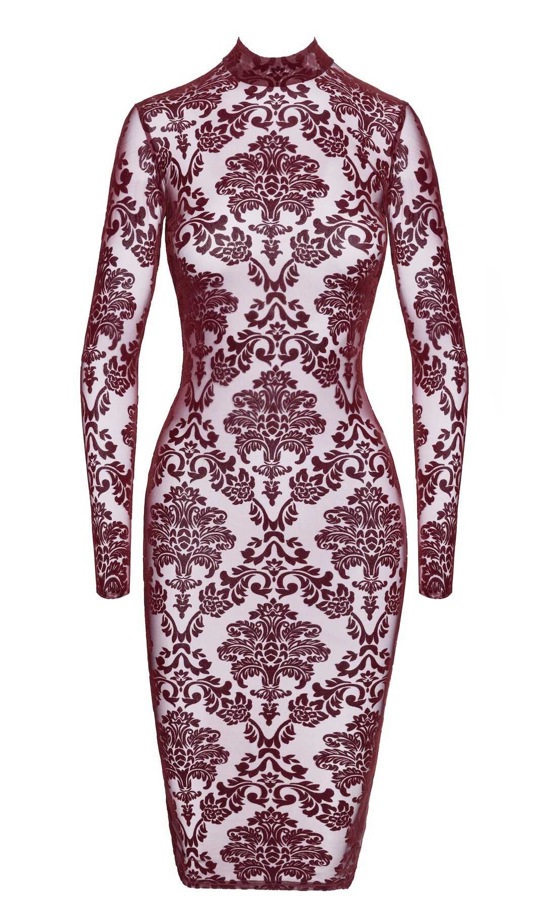 F384 Kink Royal Robe mi-longue
