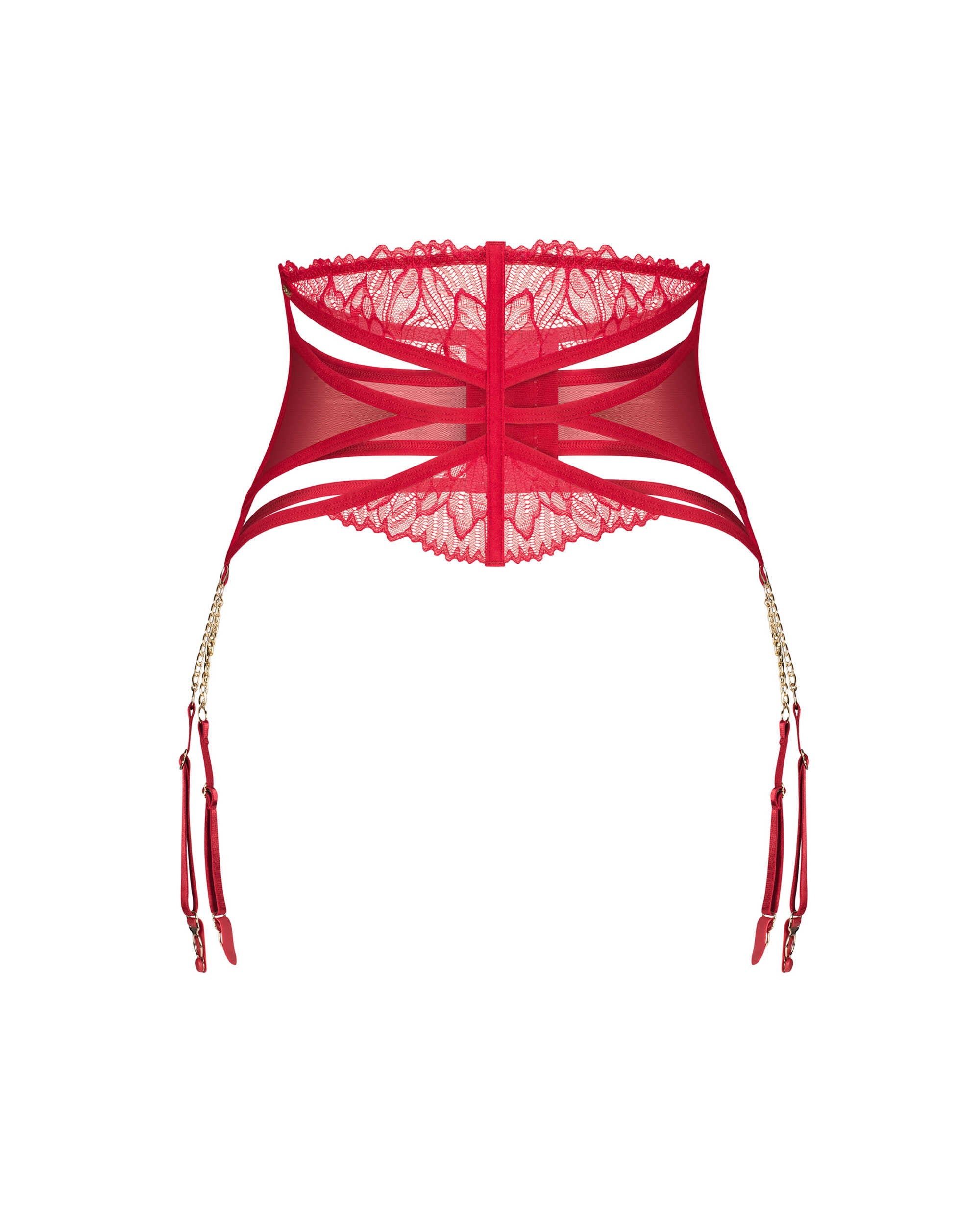 Matildea porte-jarretelles rouge