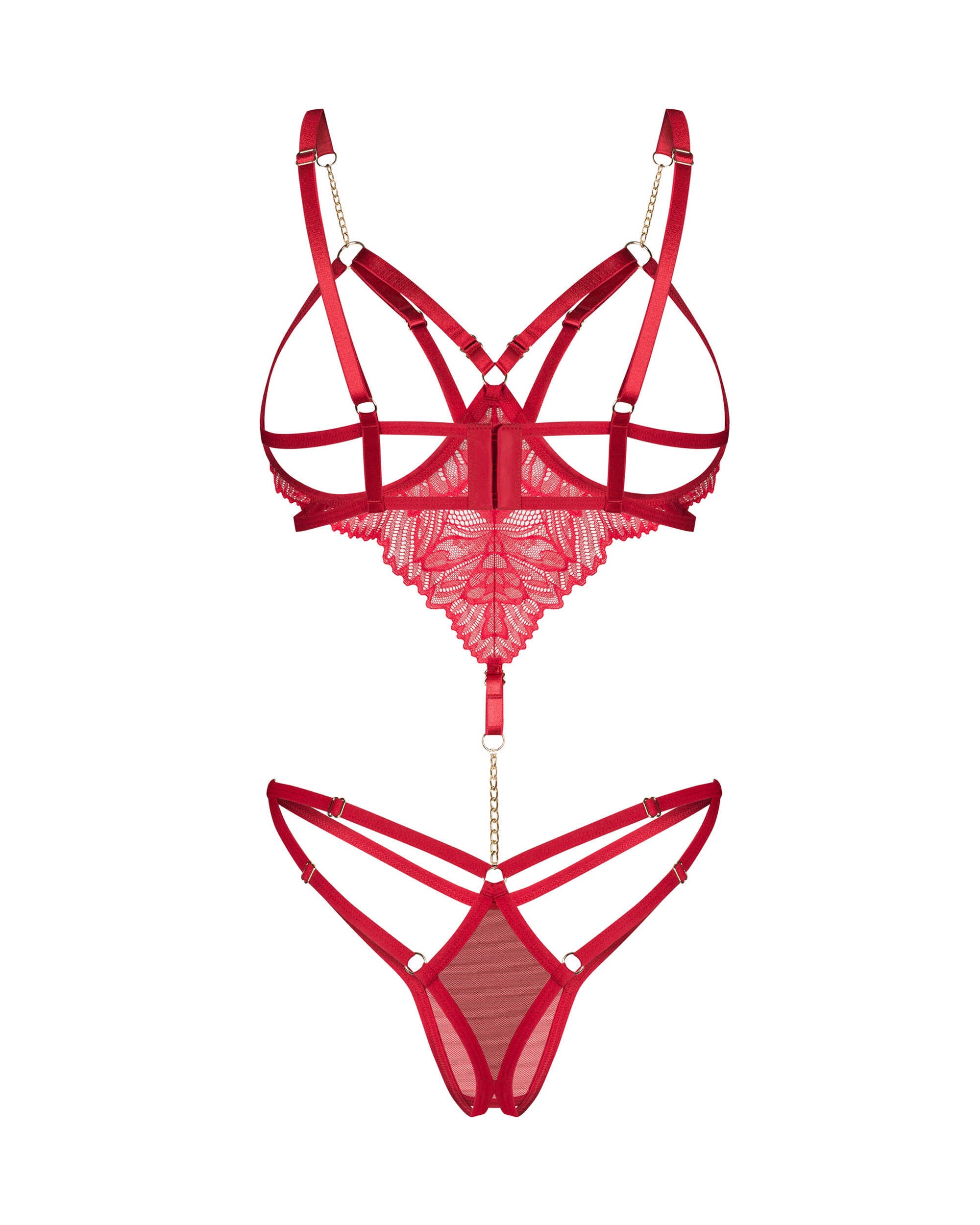 Matildea body ouvert Rouge