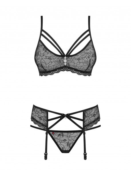 818-SEG- Ensemble 3 pcs - Noir