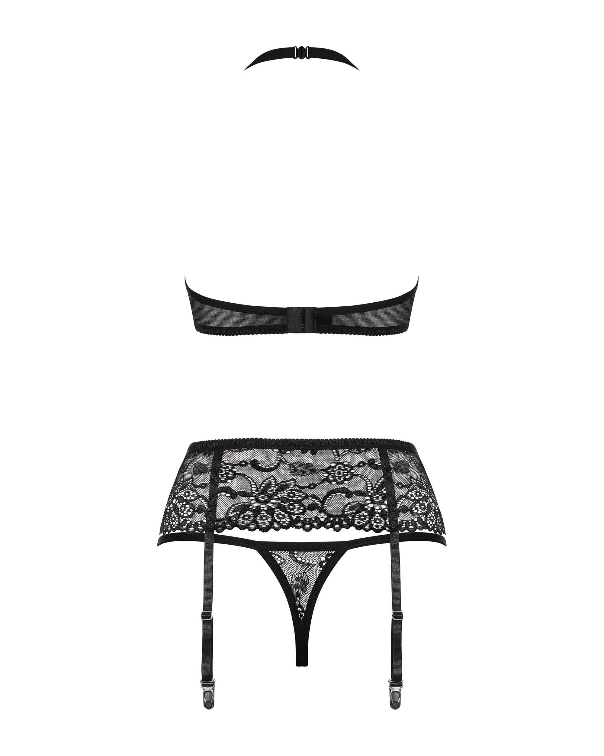 838-SEG- Ensemble 3 pcs Noir / Rouge