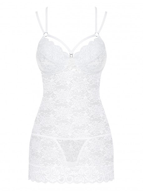 860-CHE- Nuisette - Blanc