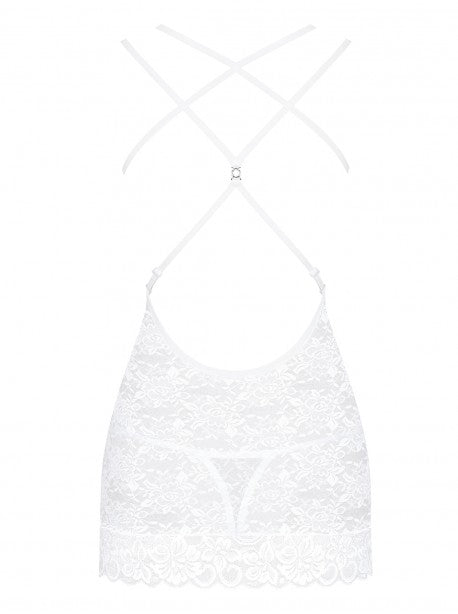 860-CHE- Nuisette - Blanc