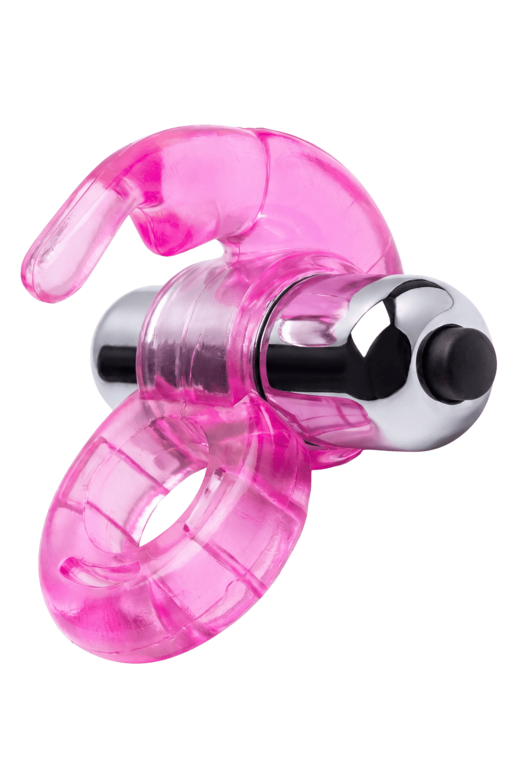Anneau Vibrant Lapin Rose 1 dosette lubrifiant — Pocket Pleasure