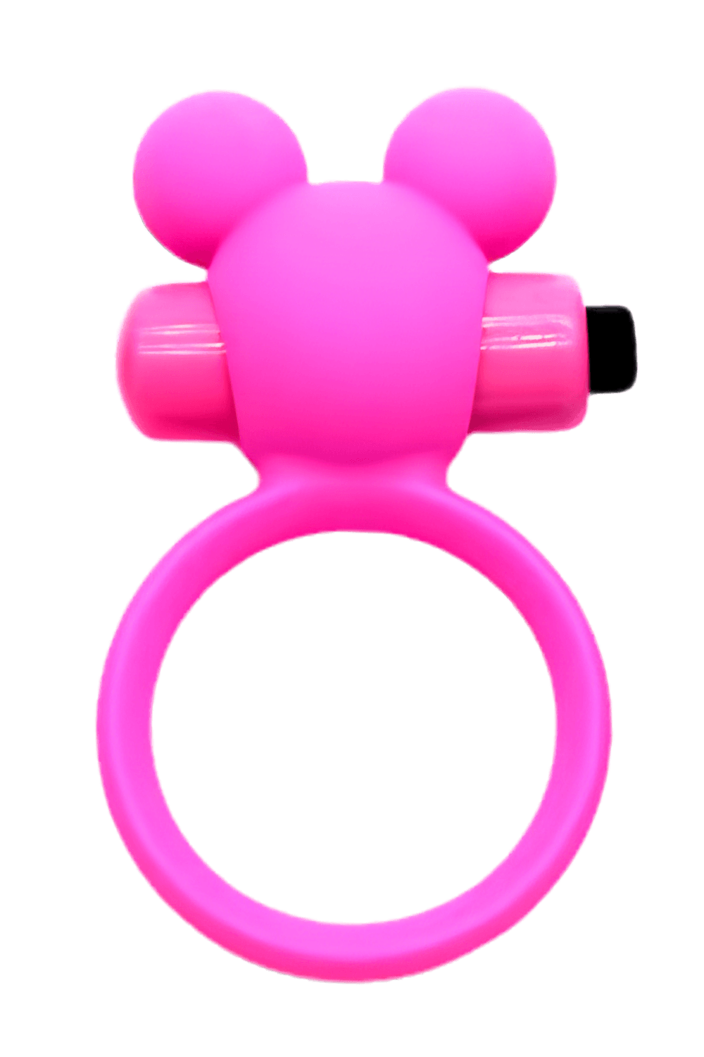 Anneau Vibrant Ourson Rose 1 dosette de lubrifiant — Pocket Pleasure