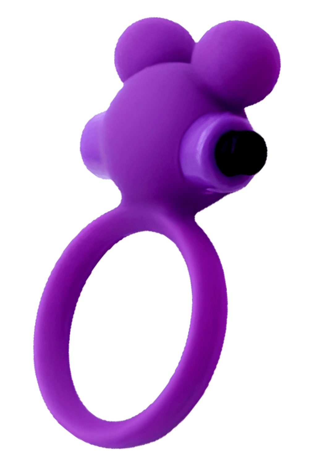 Anneau Vibrant Ourson Violet 1 dosette de lubrifiant — Pocket Pleasure