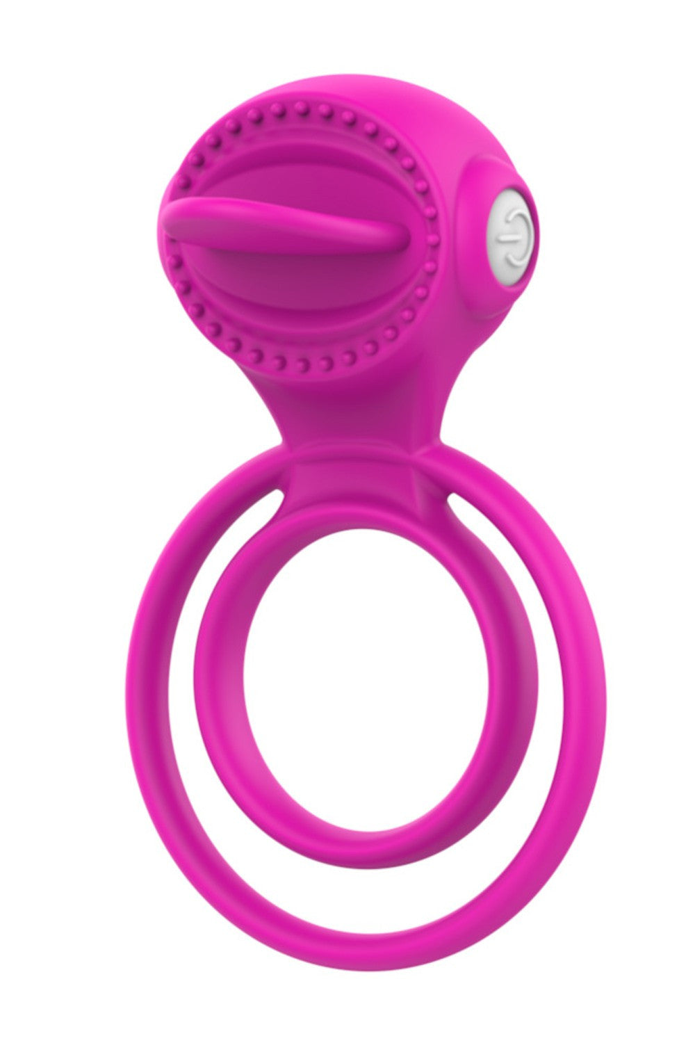 Anneau vibrant 1 seul mode de vibration très extensible rose Pocket Pleasure 1 dosette de lubrifiant - Pocket Pleasure