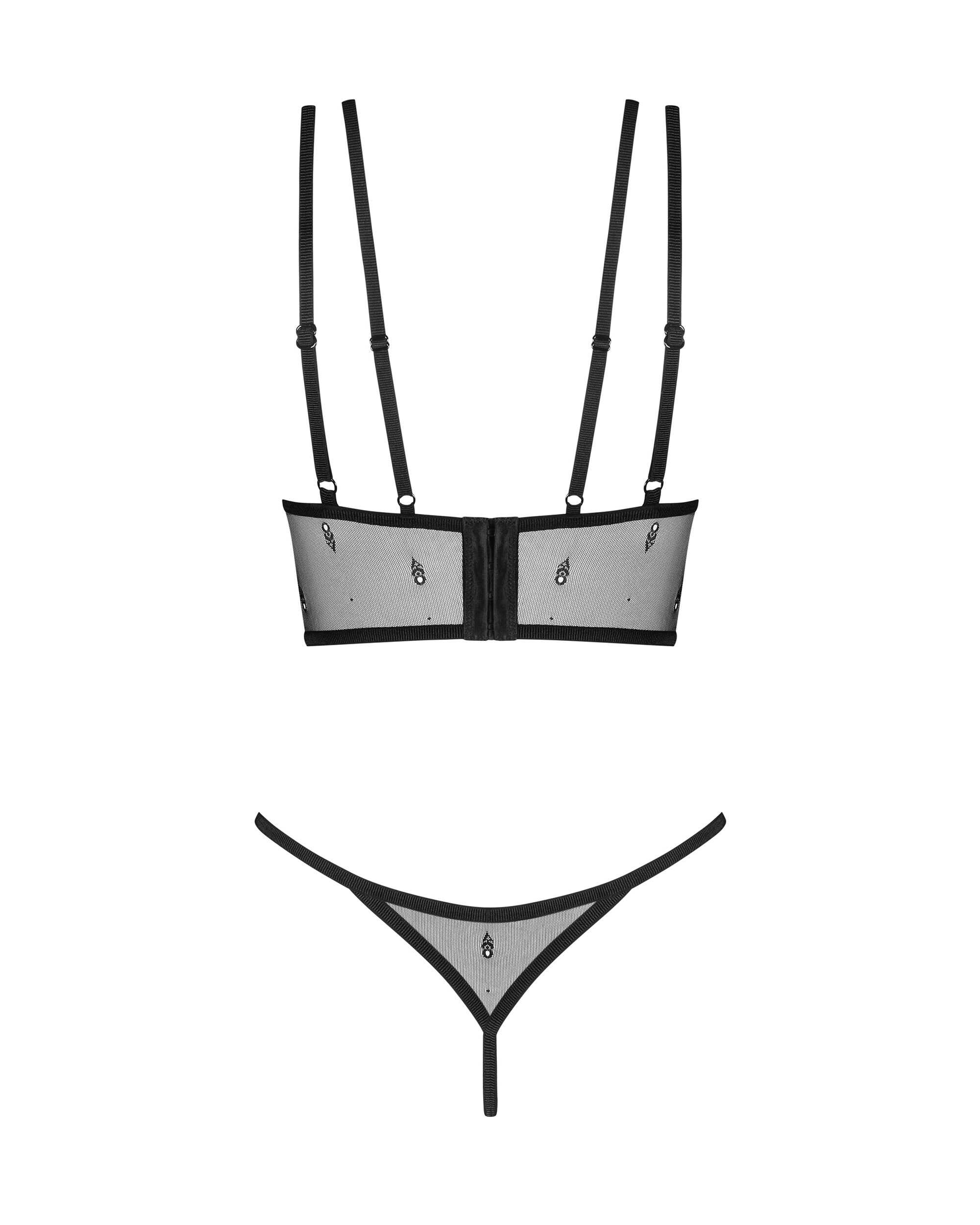 Anniverse special top et string - Noir - Freedom
