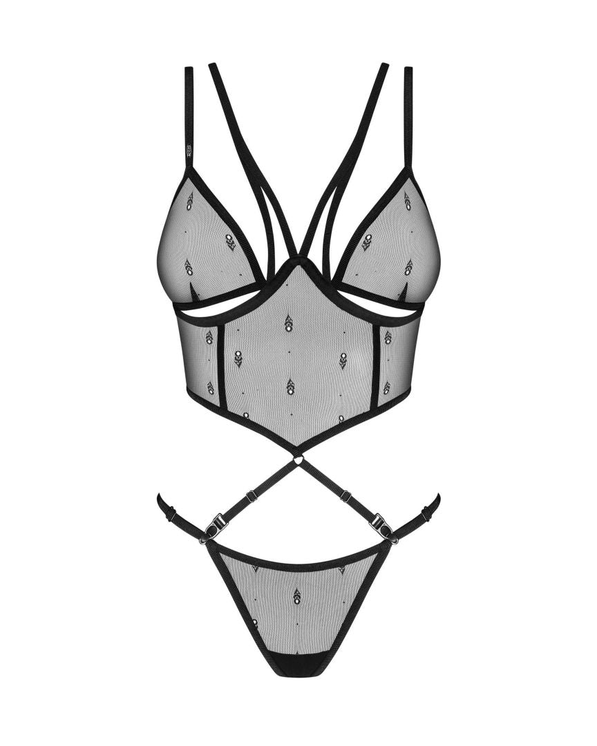 Anniverse special top et string - Noir - Freedom