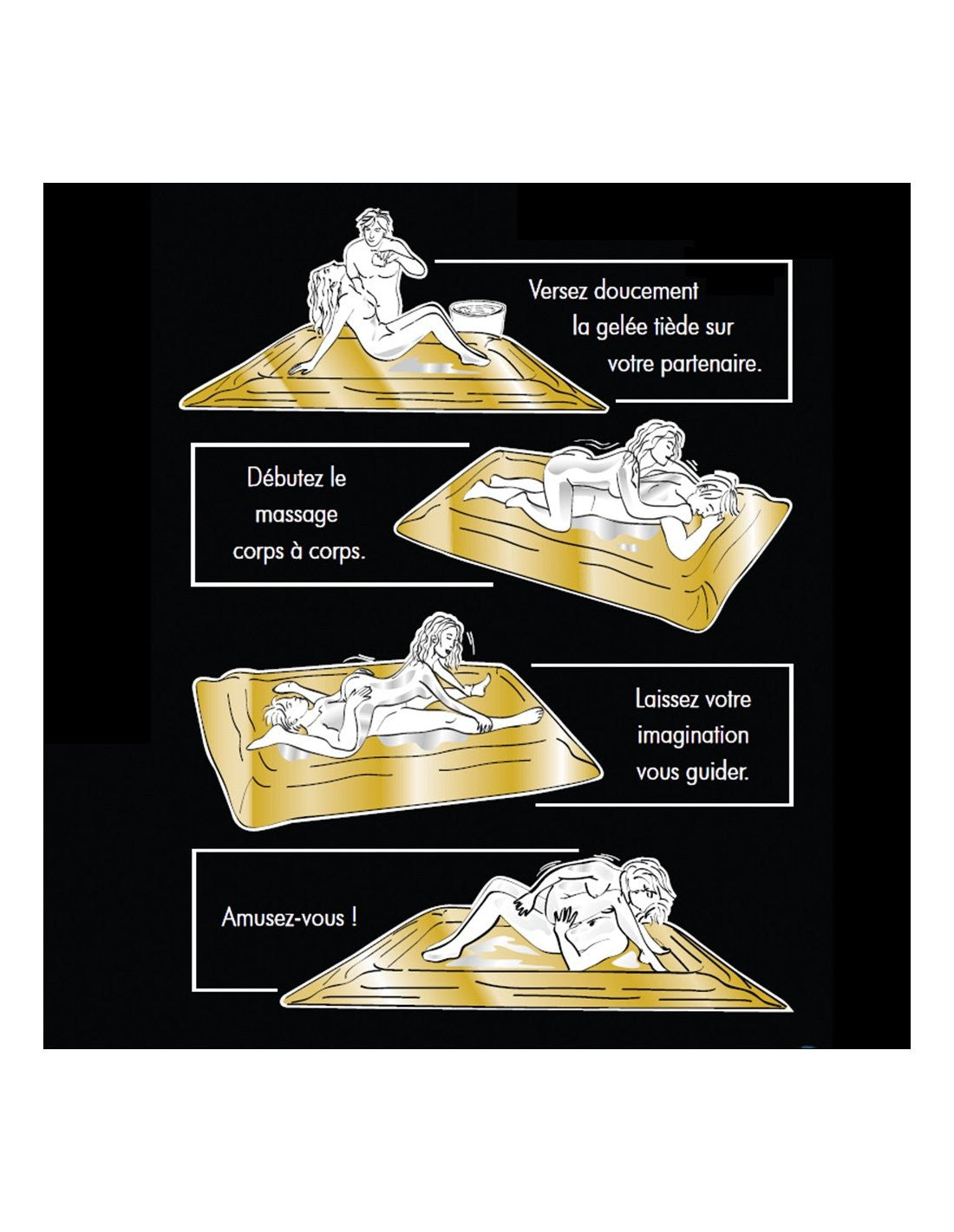 Coprs à corps oriental - Mangue et melon - Shunga