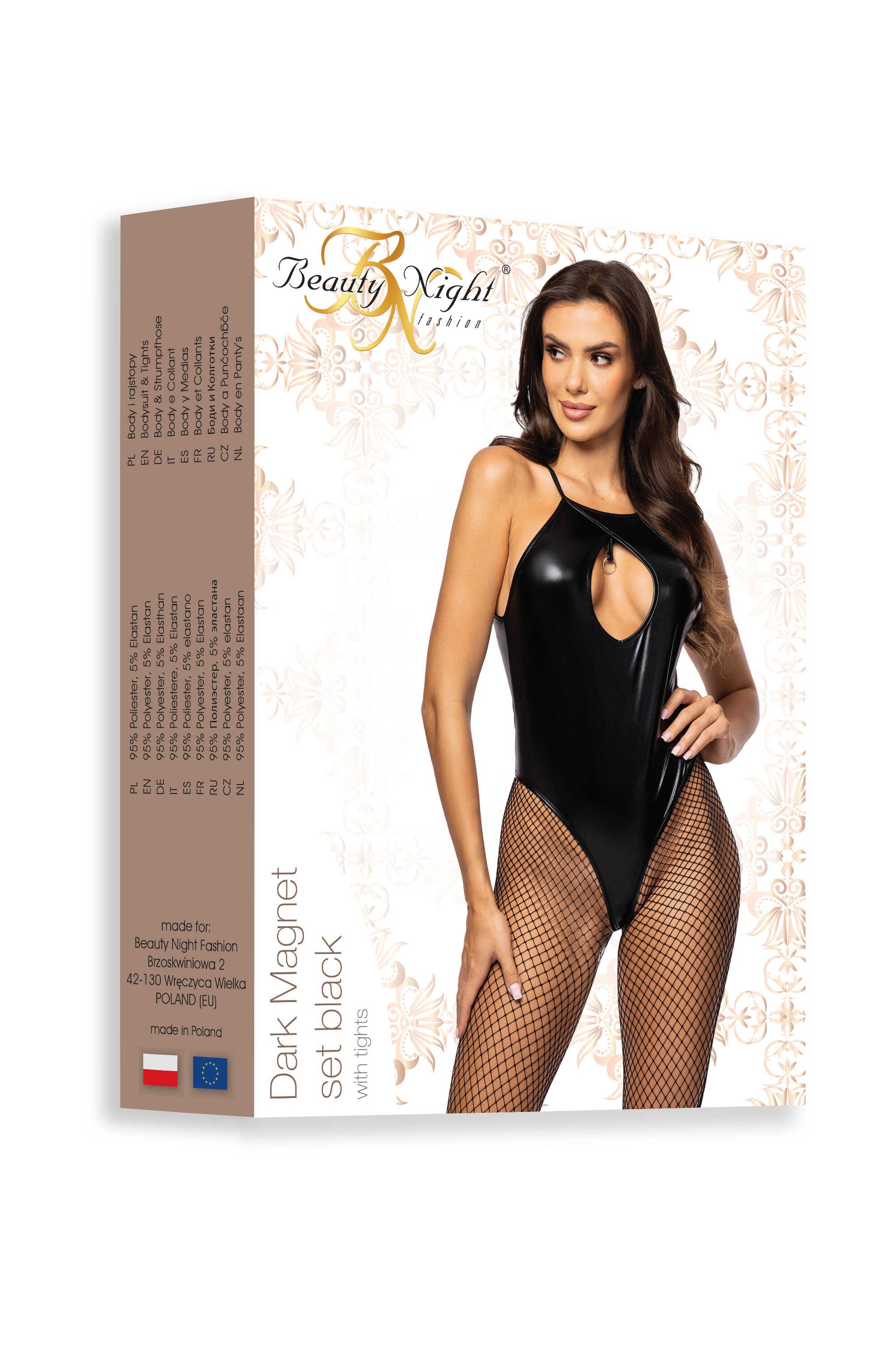 Dark magnet ensemble lingerie - Noir - Beauty Night