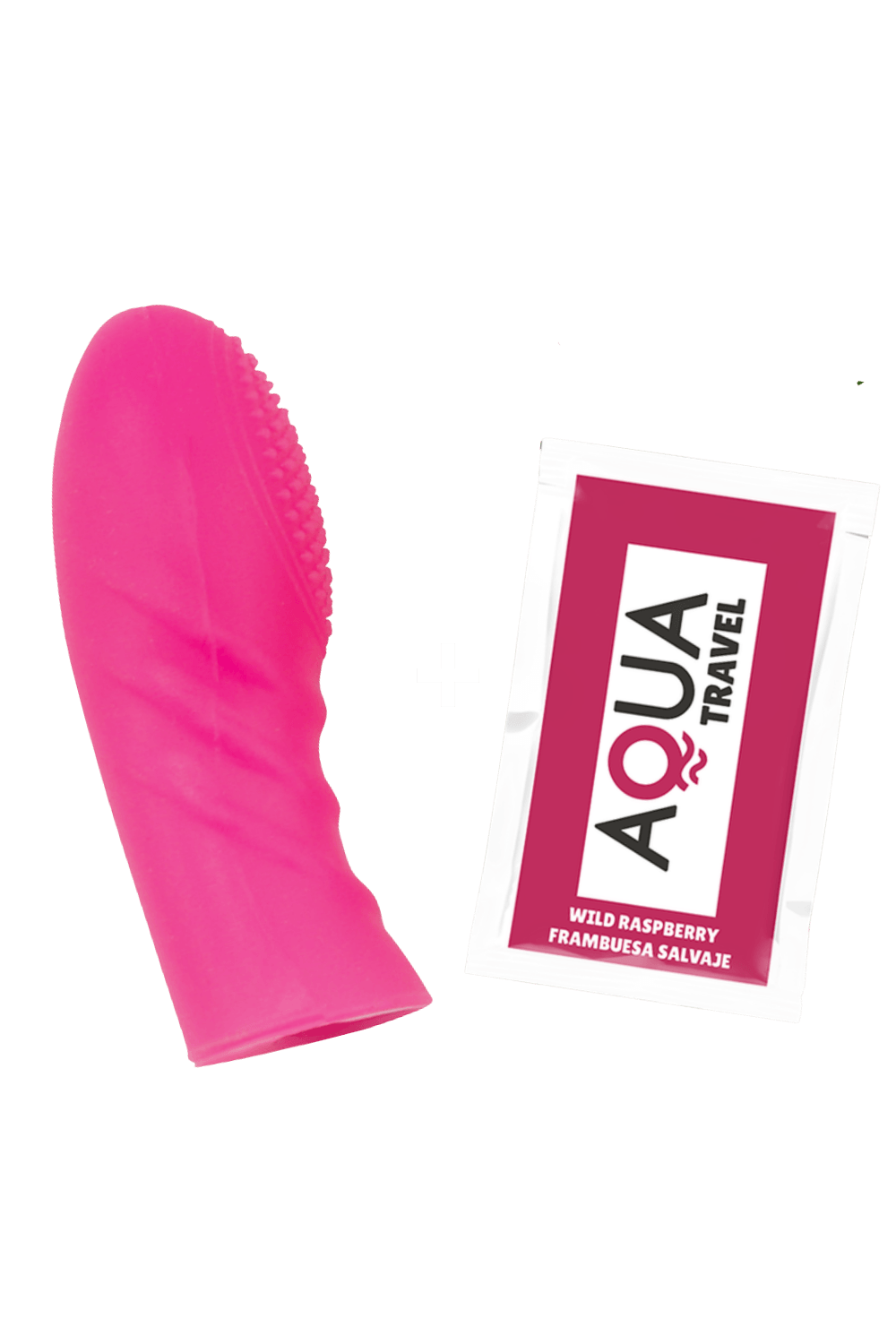 Doigt Chinois Picots Rose Silicone 1 dosette lubrifiant — Pocket Pleasure