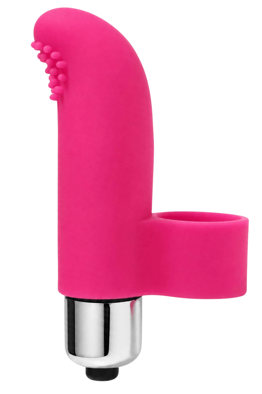Doigt Chinois Vibrant Picots Rose 1 dosette de lubrifiant — Pocket Pleasure