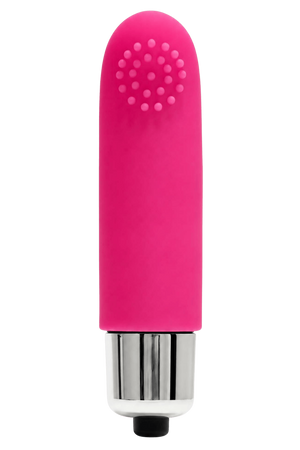 Doigt Chinois Vibrant Picots Rose 1 dosette de lubrifiant — Pocket Pleasure