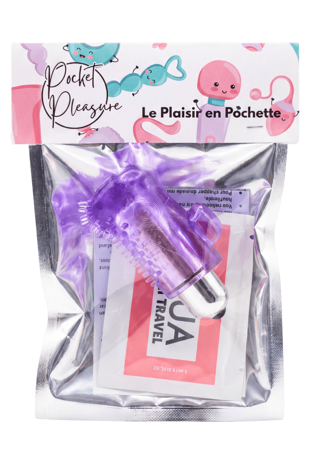 Doigt Vibrant Pocket Pleasure Pocket Pleasure 1 dosette de lubrifiant - Pocket Pleasure