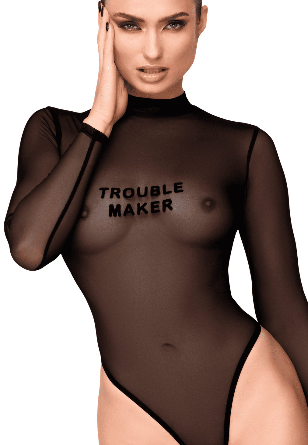 F388 Body transparent noir - Noir Handmade