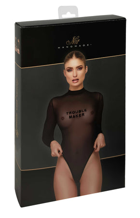 F388 Body transparent noir - Noir Handmade