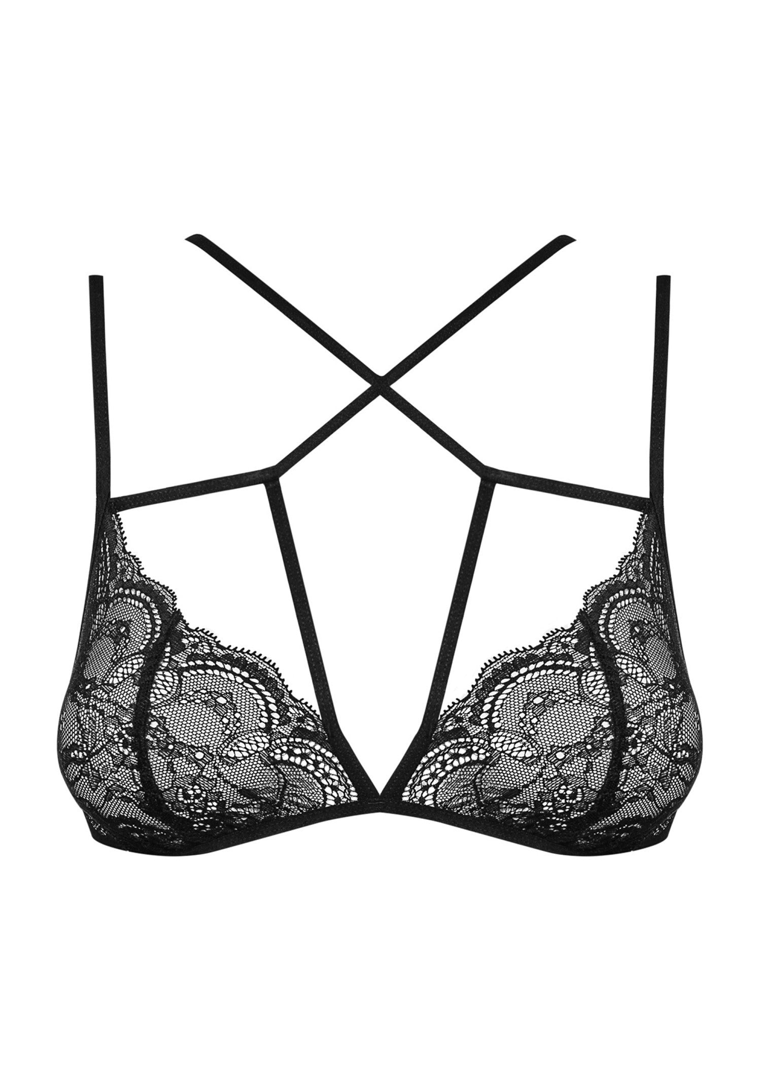 Frivolla demi-soutien-gorge noir - Obsessive