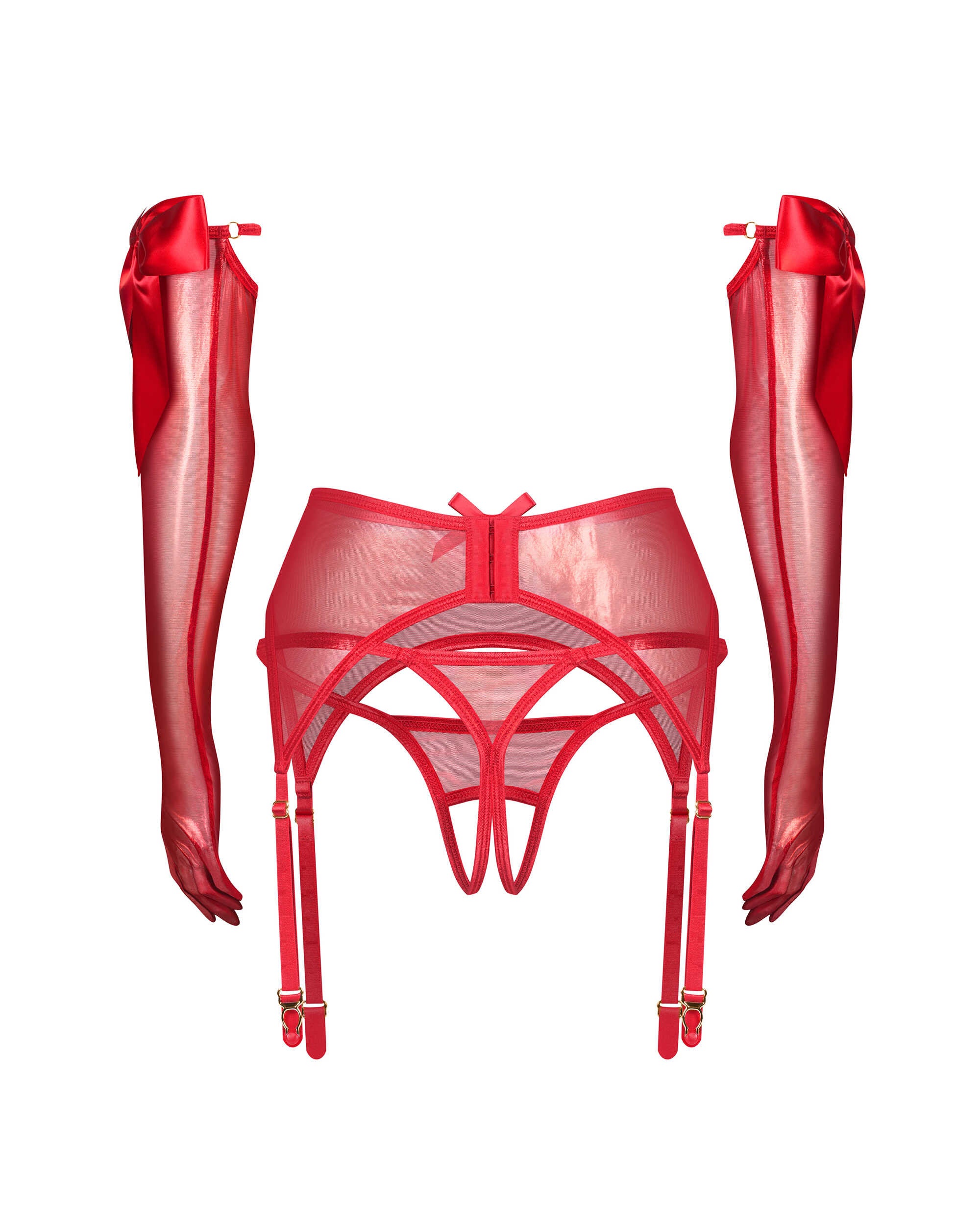 Gifty red ensemble 3 pièces - Obsessive